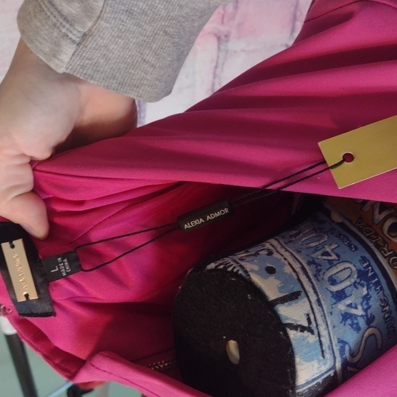 Alexia admor berry dress size large - Picture 7 of 9